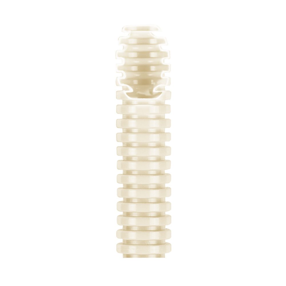  tubo corrugado medio fk15 - ø 20mm - sin guia para cables - blanco natural