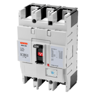 MSX 250 -MOULDED CASE CIRCUIT BREAKER - ADJUSTABLE  MAGNETIC  FOR MOTOR PROTECTION- 36KA 3P 250A 690V