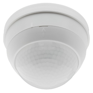 PRESENCE SENSOR SLAVE IP54 CEILING-MOUNTED - COMPATIBLE MASTER ON/OFF AND DALI TYPE OPTIC B - MAXIMUM INSTALLATION HEIGHT 10M.