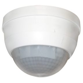 SENSORE DI PRESENZA ON/OFF MASTER IP54 CON CREPUSCOLARE INTEGRATO A PLAFONE - OTTICA C PER CORRIDOI - ALTEZZA D'INSTALLAZIONE MASSIMA 2,70M.