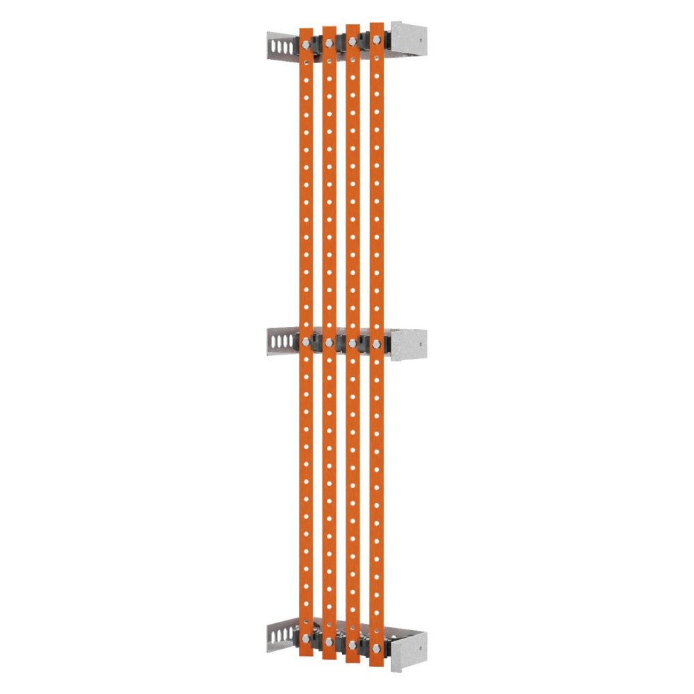  COPPIA DI PORTABARRE - PER BARRE PIATTE 20x5-30x5 - 250-400A - PER STRUTTURE P=200 - VANO INTERNO - PER QDX 630L