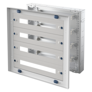 CUADRO CVX 160I - DE IMPOTRAR - 600x1000x105 - 144(24x6) MÓDULOS - IP30 - SIN PUERTA - GRIS RAL7035
