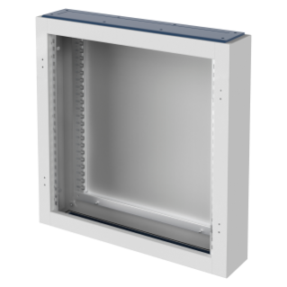 CVX DISTRIBUTION BOARD 160E - SURFACE-MOUNTING - 600x1200x140 - IP30 - WITHOUT DOOR - WITH EXTRACTABLE FRAME - GREY RAL7035