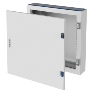 CUADRO CVX 160E - DE SUPERFICIE - 600x800x170 - IP55 - CON PUERTA CIEGA DE CHAPA  - 2 CERRADURAS - CON BASTIDOR EXTRAÍBILE - GRIS RAL7035
