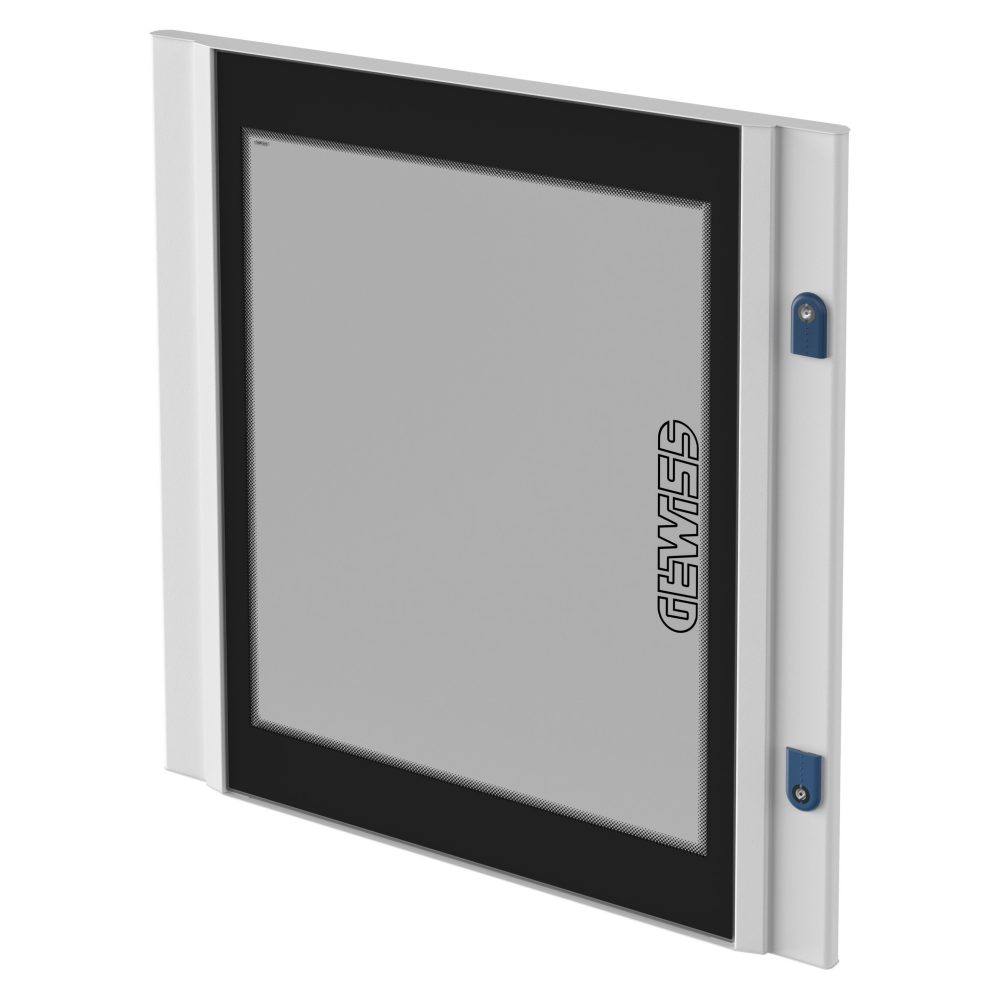  porta in vetro piano fume' temperato di sicurezza - cvx160e - 600x1200 - ip55