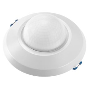 rivelatore di presenza a soffitto - da incasso ip20 o con scatola ip44 - rilevazione 360° - chorusmart