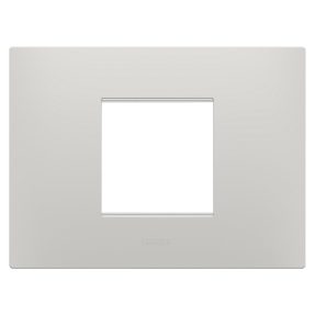 placa ego - en tecnopolímero - 2 módulos - arcilla - chorusmart