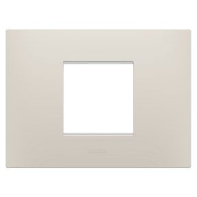 EGO PLATE - IN TECHNOPOLYMER - 2 MODULES - NATURAL BEIGE - CHORUSMART