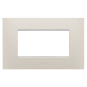 EGO PLATE - IN TECHNOPOLYMER - 4 MODULES - NATURAL BEIGE - CHORUSMART