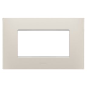 EGO PLATE - IN TECHNOPOLYMER - 4 MODULES - NATURAL BEIGE - CHORUSMART