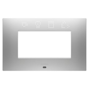 PLACCA EGO SMART - IN TECNOPOLIMERO VERNICIATO - 4 POSTI - MAGNETIC GRAY - CHORUSMART