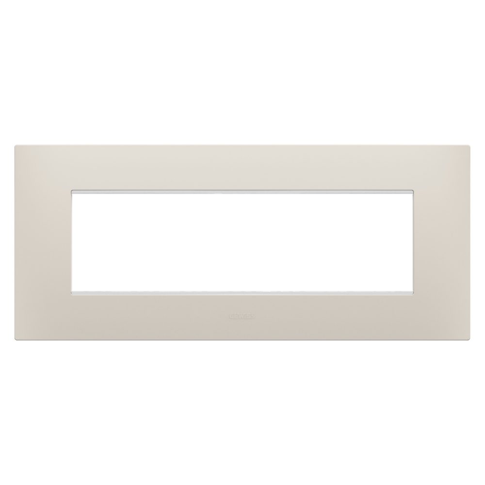  ego plate - in technopolymer - 7 modules - natural beige - chorusmart