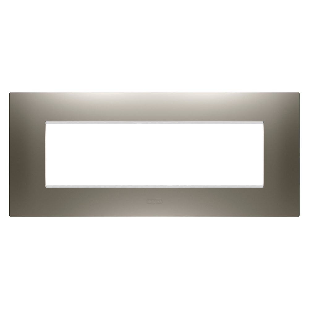  ego plate - in painted technopolymer - 7 modules - steel - chorusmart