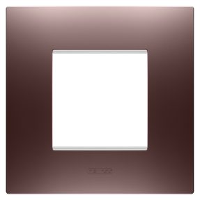 PLAQUE EGO - EN TECHNOPOLYMÈRE PEINT - 2 MODULES - CUIVRE - CHORUSMART