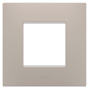 PLAQUE EGO - EN POLYMÈRE TECHNIQUE - 2 MODULES - SABLE FONCÉ - CHORUSMART