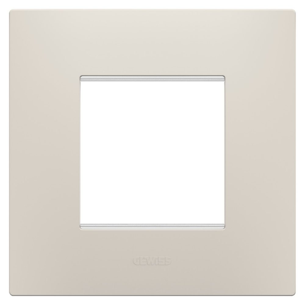  EGO INTERNATIONAL PLATE - IN TECHNOPOLYMER - 2 MODULES - NATURAL BEIGE - CHORUSMART