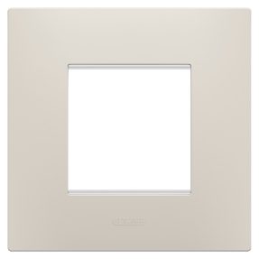 EGO INTERNATIONAL PLATE - IN TECHNOPOLYMER - 2 MODULES - NATURAL BEIGE - CHORUSMART