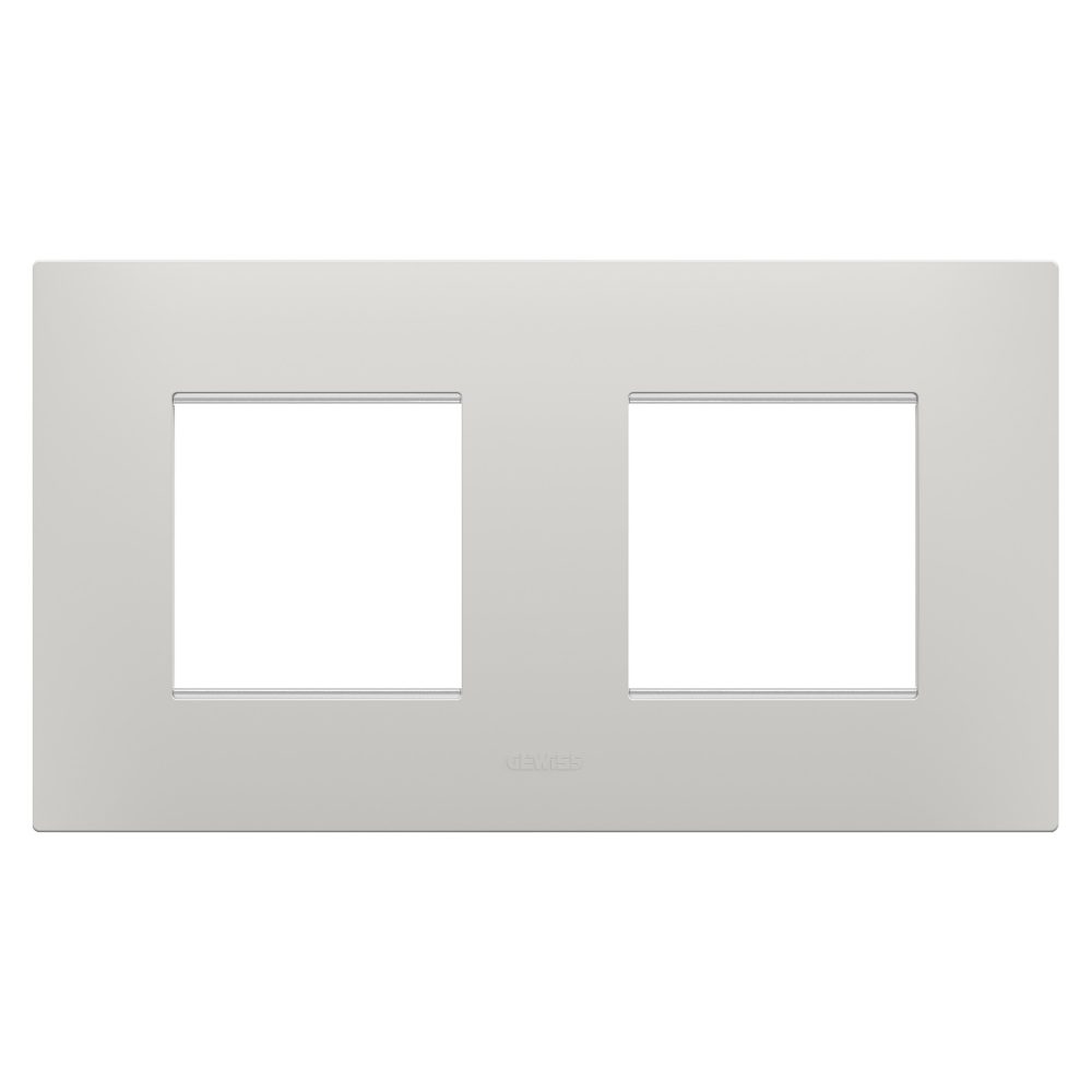  abdeckrahmen ego international - in technopolymer - 2+2 module horizontal - ton - chorusmart