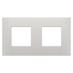 mezinárodní rámeček ego – z technopolymeru – 2+2 moduly vodorovné – jíl – chorusmart