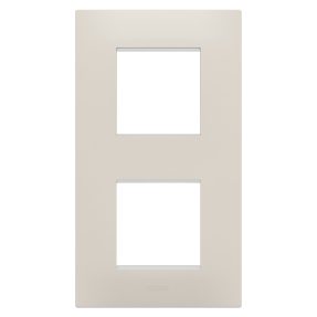 PLACCA EGO INTERNATIONAL - IN TECNOPOLIMERO - 2+2 POSTI VERTICALE - NATURAL BEIGE - CHORUSMART