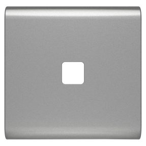 מקש ניתן להחלפה עבור אביזרי שליטה עם לחיצה ישרה - להשלמה עם עדשה - 2 מודולים - טיטניום - chorusmart