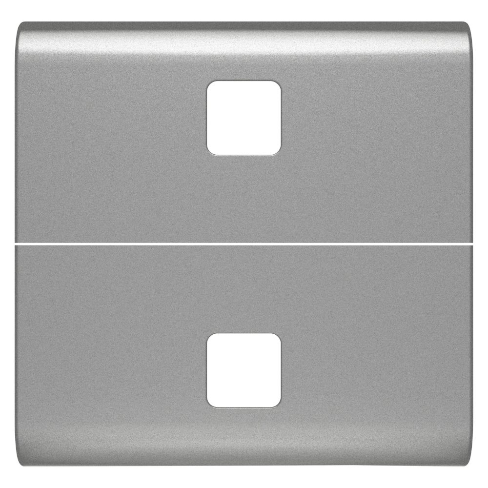  replaceable button key for axial commands - to be completed with 2 lens - 2 modules - titanium - chorusmart