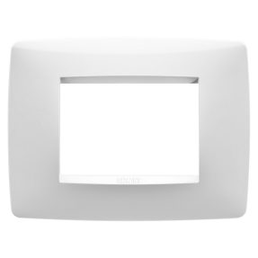PLACCA ONE - IN TECNOPOLIMERO - 3 POSTI - BIANCO - CHORUSMART