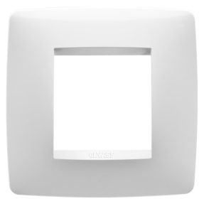 PLACCA ONE INTERNATIONAL - IN TECNOPOLIMERO - 2 POSTI - BIANCO - CHORUSMART