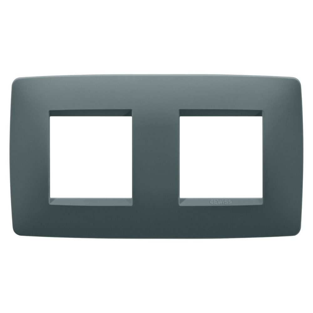  PLACCA ONE INTERNATIONAL - IN TECNOPOLIMERO VERNICIATO - 2+2 POSTI ORIZZONTALE - OTTANIO - CHORUSMART