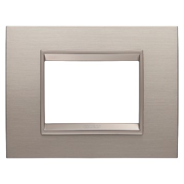 LUX - brushed aluminium