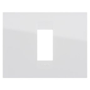 plaque geo - en polymère technique - 1 module - blanc - chorusmart