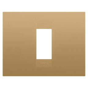 plaque geo - en technopolymère peint - 1 module - or - chorusmart