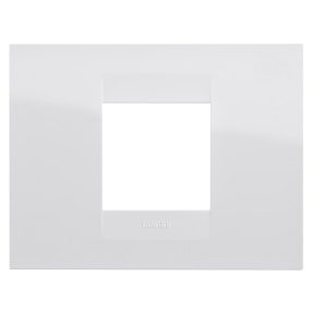 geo plate - in technopolymer - 2 modules - white - chorusmart