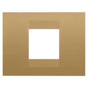 plaque geo - en technopolymère peint - 2 modules - or - chorusmart