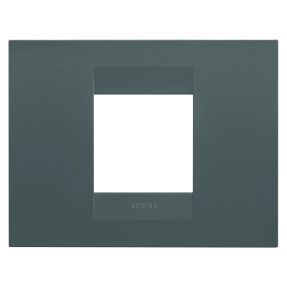 plaque geo - en technopolymère peint - 2 modules - sarcelle - chorusmart