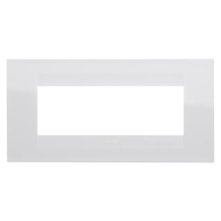 GEO PLATE - IN TECHNOPOLYMER - 6 MODULES - WHITE - CHORUSMART