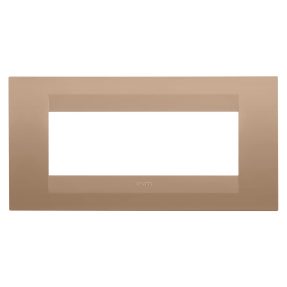 plaque geo - en technopolymère peint - 6 modules - cuivre doux - chorusmart