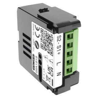 CONNECTED ENERGY MEASURE WITH LOAD CONTROL - ZIGBEE - 100/240 V AC 50/60 HZ - CONNECTION WITH C.T. - CHORUSMART