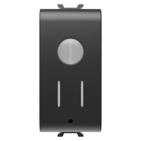 גלאי תנועה מקושר - zigbee - ‎100-240 v ac 50/60 hz - no 2a (ac1) 240 v ac - 1‏‎‏‎ מודול - שחור סטן (מט) - chorusmart