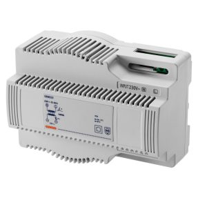 שנאי בטיחות - ‎100va 230v/12+12=24v - 8 מודולים