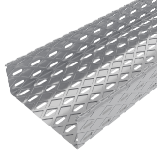 BRX80 TRUNKING MADE FROM GALVANISED STEEL WITH ROLLED EDGES - WIDTH 95MM - FINISHING GAC