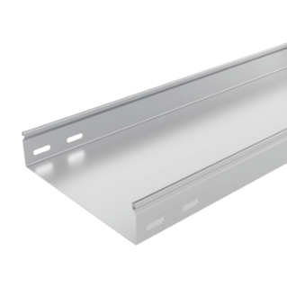CABLE TRAY IN GALVANISED STEEL - NOT PERFORATED - BRN80 - LENGTH 3M - WIDTH 215MM - FINISHING Z275