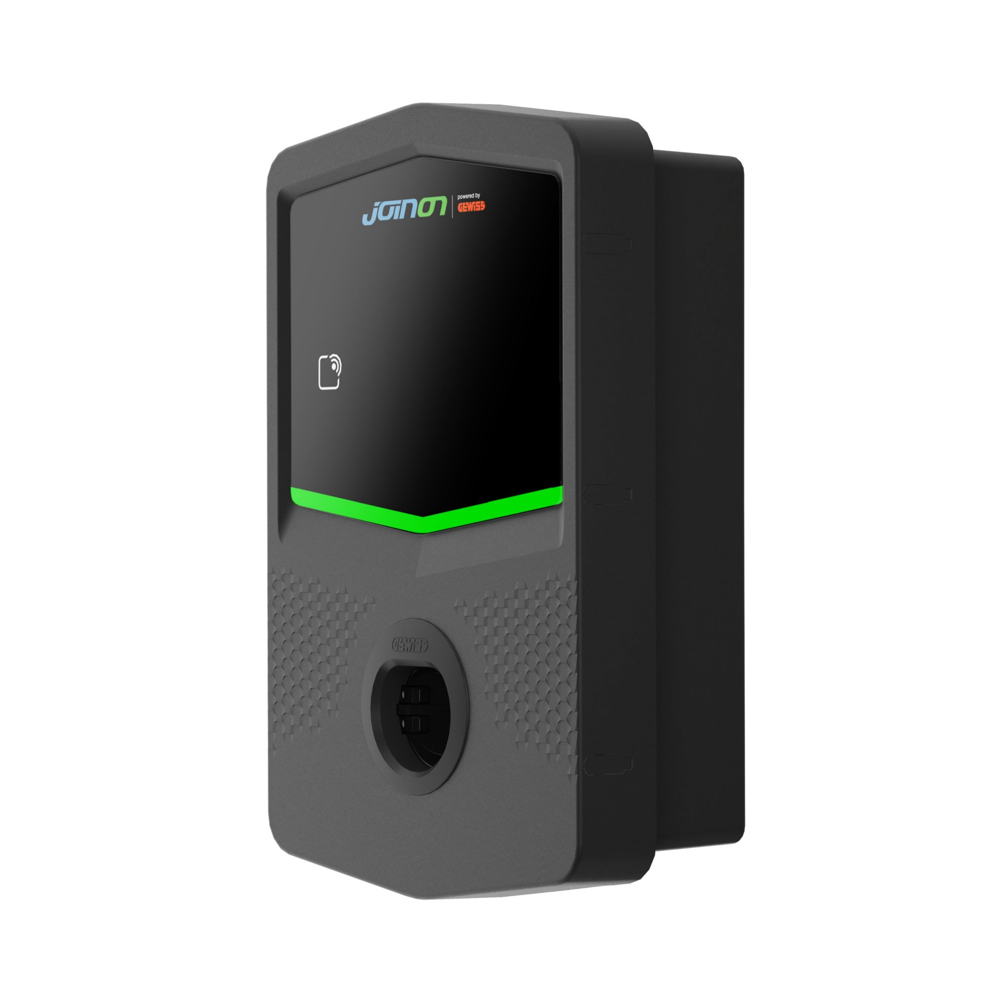 borne i-con - borne de recharge - mid master/slave - rfid - type t2s - wifi+ethernet - 7,4 kw - ip55