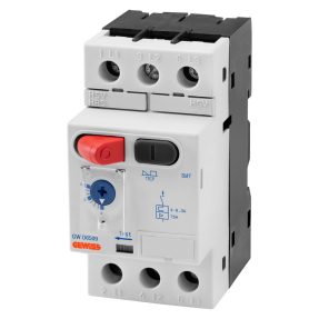 salvamotore - regolazione rele termico 0,4-0,63a - 2,5 moduli