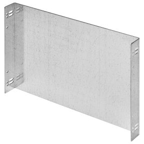 blindabdeckung aus stahl - 2 module hoch - 36 te