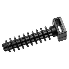 befestigungssockel stossfestem für aussenbereich-kabelbinder - dübelhalterung