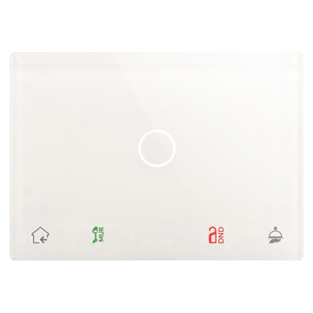  TRANSPONDER CARD READER UNIT - KNX - 12-24Vac 12-32Vdc - FLUSH MOUNTING - WHITE - CHORUSMART