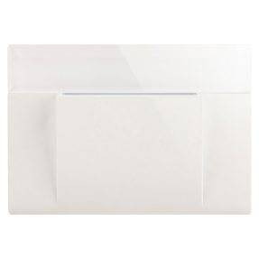 transponder card holder unit - knx - 12-24vac 12-32vdc - flush mounting - white - chorusmart