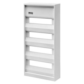 kunststoffgeräteabdeckung für aufputzverteiler 48 te