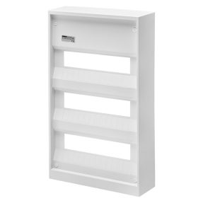 kunststoffgeräteabdeckung für aufputzverteiler 36 te